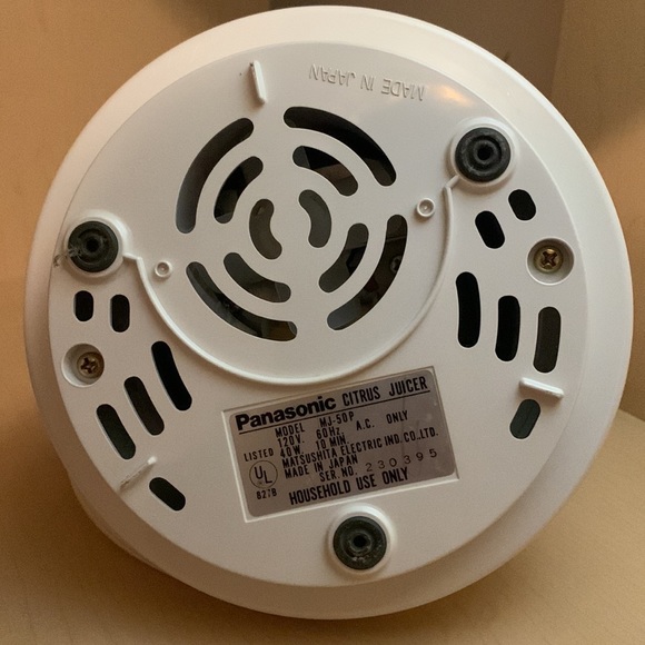 Panasonic Citrus Juicer MJ-50P - Great Working Condition - Rare Vintage - Picture 11 of 12